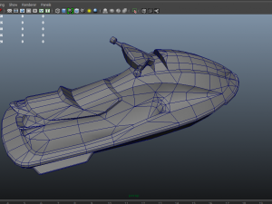 jetski Modèle 3D
