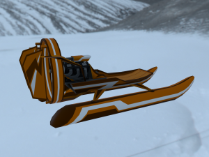 airboat 3D Model