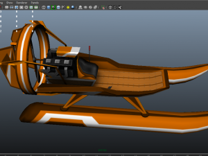 airboat 3D Model