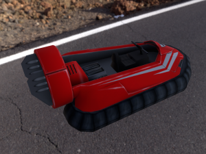 hovercraft 3D मॉडल