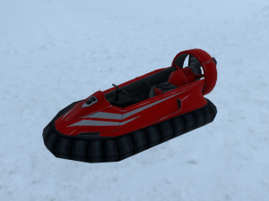 hovercraft 3D मॉडल
