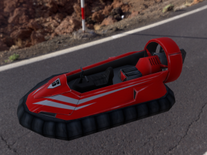 hovercraft 3D मॉडल