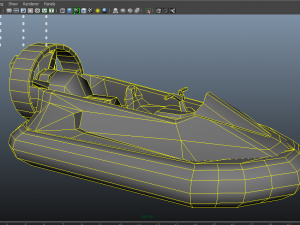 hovercraft 3D मॉडल