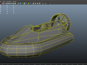 hovercraft 3D Model