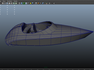 speed boat 3D Model