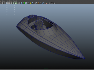 speed boat 3D Model