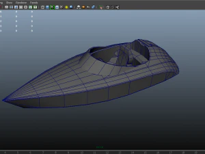 lancha Modelo 3D