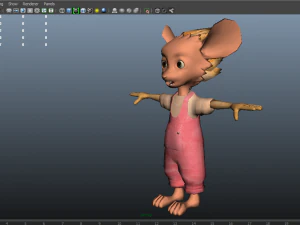 personagem frio Modelo 3D