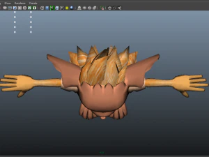 personagem frio Modelo 3D