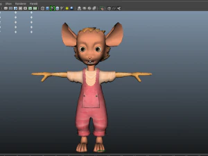 personagem frio Modelo 3D
