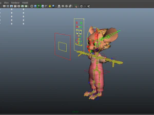 personagem frio Modelo 3D