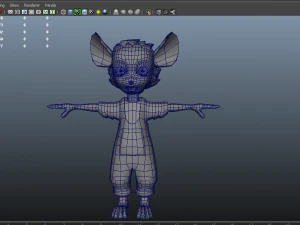 personagem frio Modelo 3D