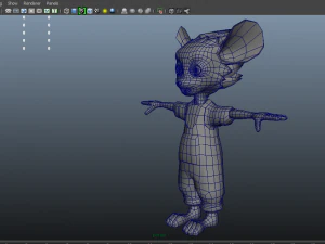 personagem frio Modelo 3D