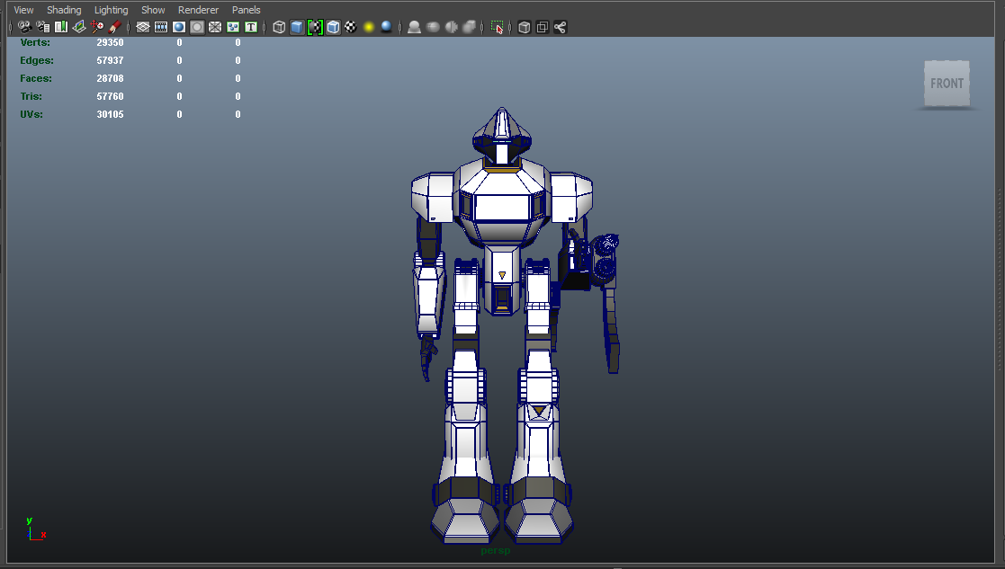 Combat Robot Free 3D Model in Robot 3DExport