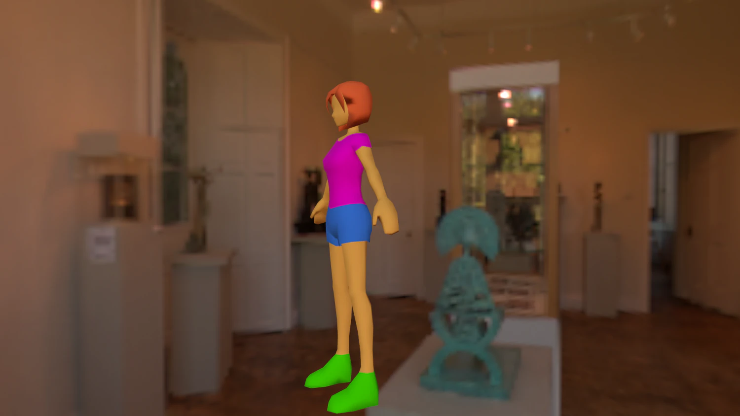 girls 3D Model .c4d .max .obj .3ds .fbx .stl .blend 