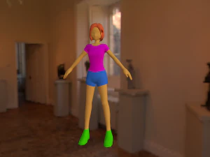 girls 3D Model