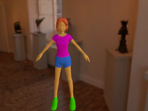 girls 3D Model