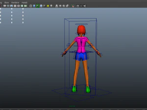 girls 3D Model