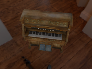 organ by wood 3D मॉडल