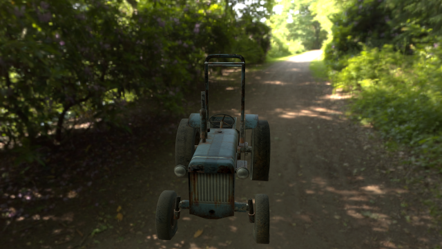 tractor 3D-Modell .c4d .max .obj .3ds .fbx .stl .blend 