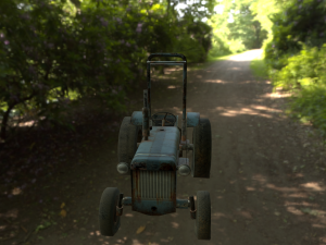 tractor Modelo 3D