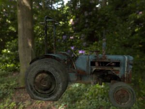 tractor 3D Model