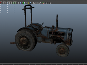 tractor 3D-Modell