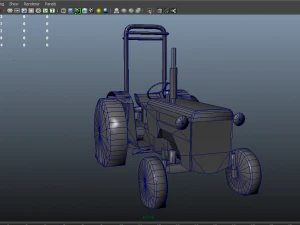 tractor 3D Model
