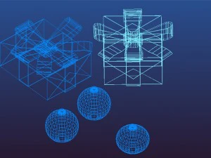 christmas decorations pack 1 3D Model