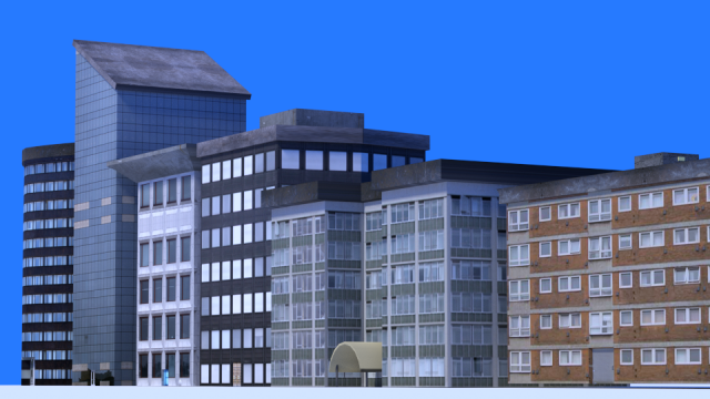building pack 3D 模型 .c4d .max .obj .3ds .fbx .stl .blend 