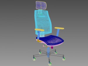 office chair 3D 模型