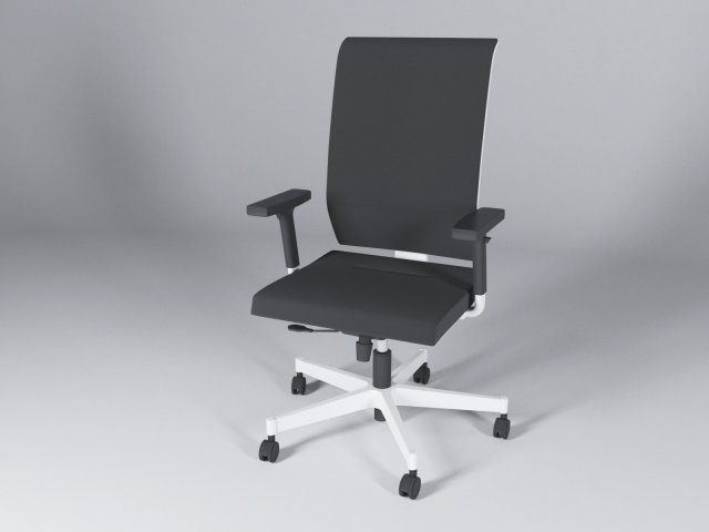 office chair Modello 3D .c4d .max .obj .3ds .fbx .stl .blend 