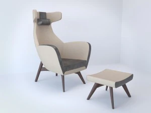 relax armchair 3D Model