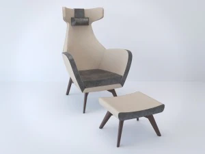 relax armchair 3D Model