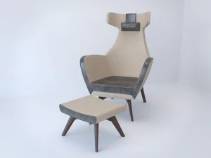 relax armchair 3D Model