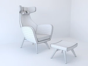 relax armchair 3D Model