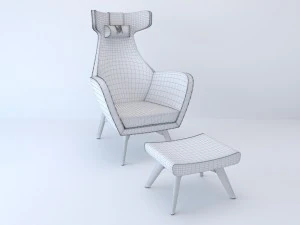 relax armchair 3D Model