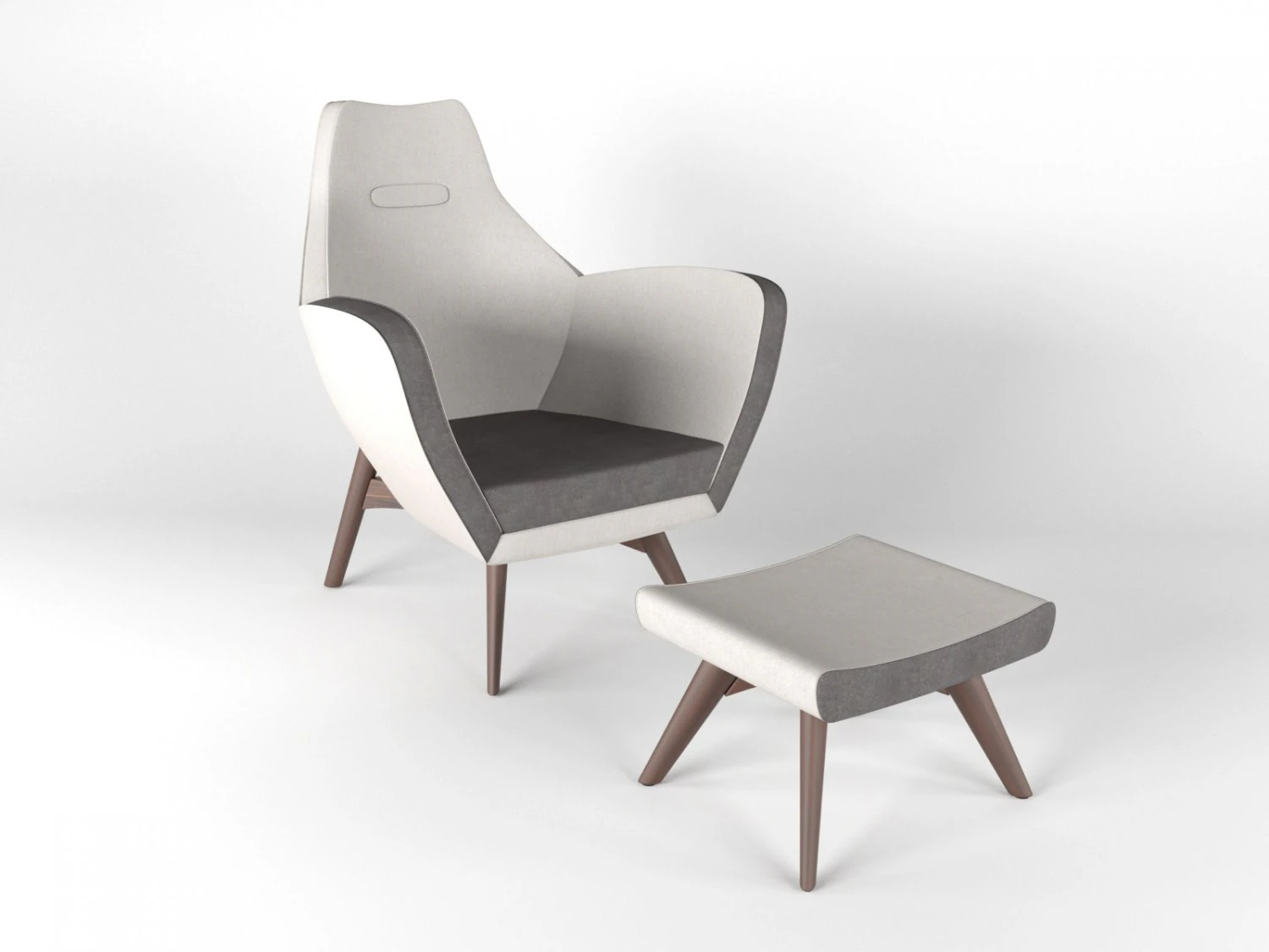 relax armchair 3D Model .c4d .max .obj .3ds .fbx .stl .blend 