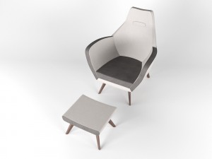 relax armchair Model 3D