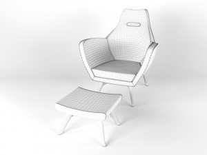 relax armchair Model 3D