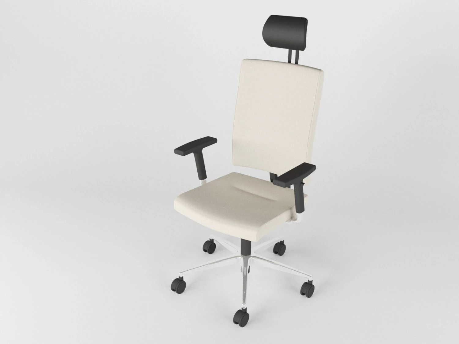 executive office chair 3D Model .c4d .max .obj .3ds .fbx .stl .blend 