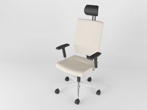executive office chair Modèle 3D