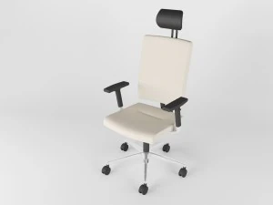 sedia da ufficio direzionale Modello 3D