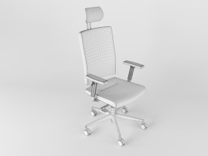 executive office chair Modello 3D