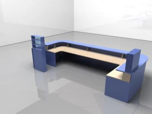 reception Modello 3D