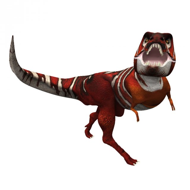 simple tyrannosaurus 3D Model .c4d .max .obj .3ds .fbx .stl .blend 