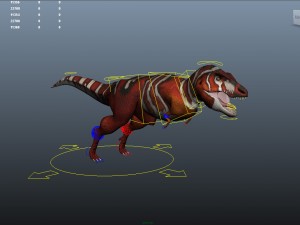 simple tyrannosaurus 3D Model
