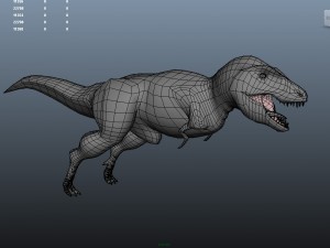 simple tyrannosaurus 3D Model