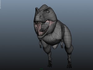 simple tyrannosaurus 3D Model