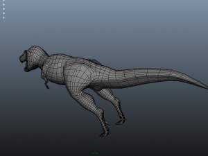 simple tyrannosaurus 3D Model